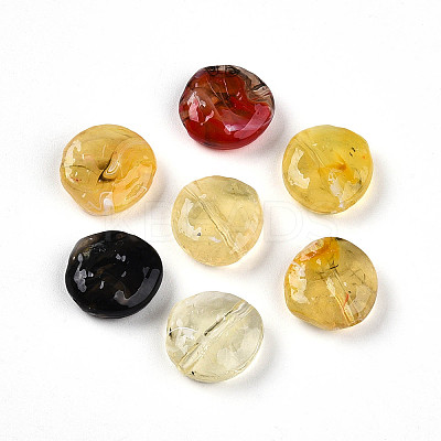 Transparent Acrylic Beads X1-TACR-T028-41F-1