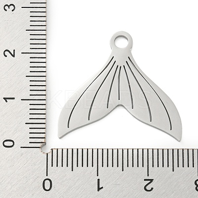 Non-Tarnish 304 Stainless Steel Pendants STAS-B056-10P-06-1
