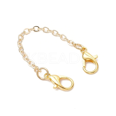 8Pcs 8 Styles Brass Cable Chains Chains AJEW-BA00146-1