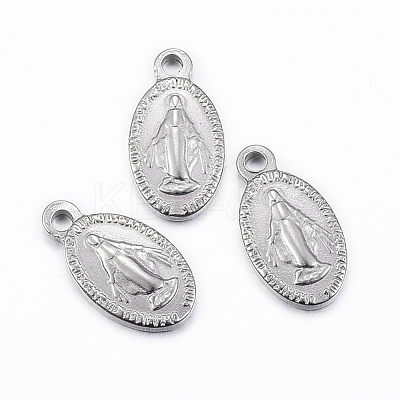 Non-Tarnish 304 Stainless Steel Pendants STAS-H400-35P-1