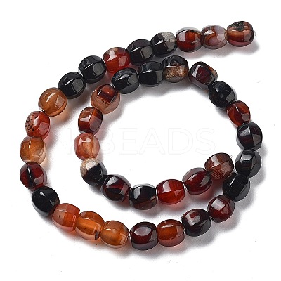 Natural Agate Beads Strands G-G172-02F-1