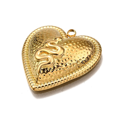 304 Stainless Steel Pendants STAS-M116-08G-1