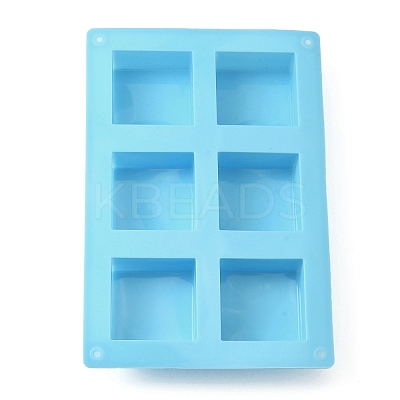 Square Mousse Cake Silicone Molds DIY-WH0032-46-1