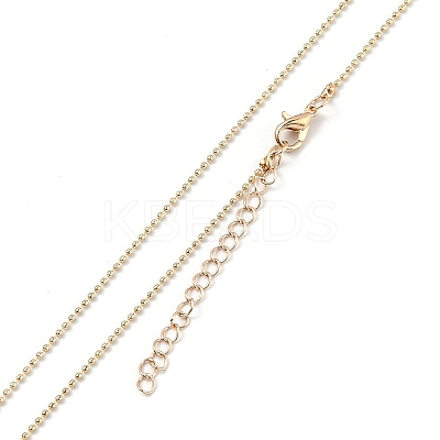 Alloy Rhinestone Pendant Necklaces NJEW-H306-A01-G-1