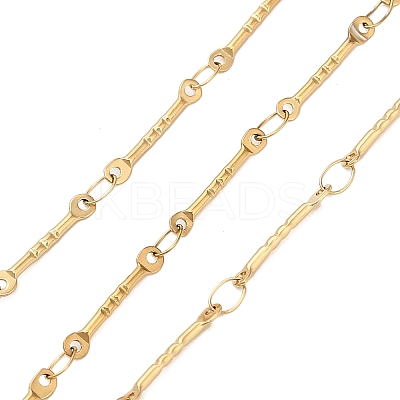304 Stainless Steel Bar Link Chains CHS-H116-01C-G-1