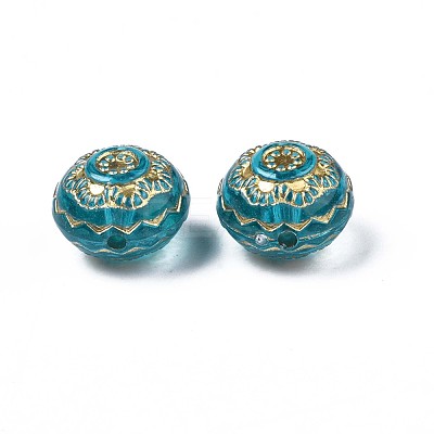 Plating Acrylic Beads PACR-N008-016-1