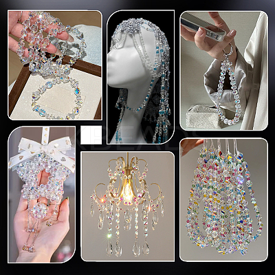1 Strand Electroplate Glass Beads Strands GLAA-PH0004-31-1
