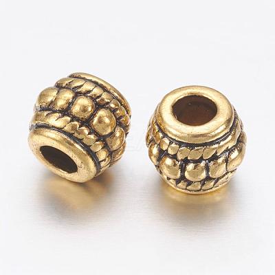 Tibetan Style Alloy Beads X-GLF0009Y-NF-1