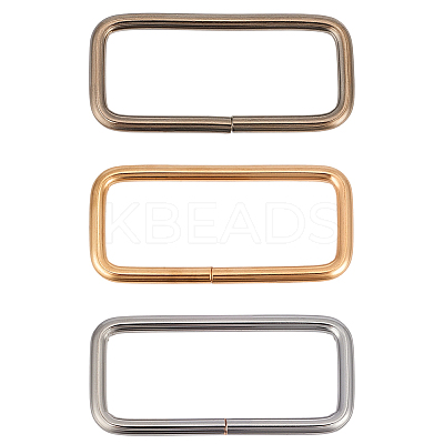 12Pcs 3 Colors Iron Bag Accessories FIND-CY0001-50-1