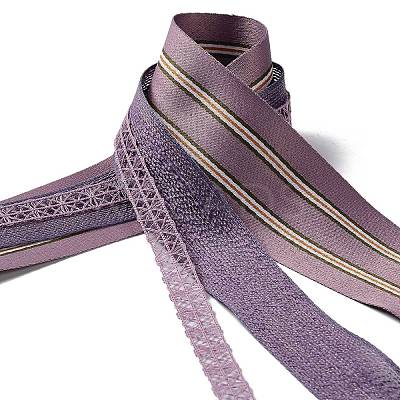 9 Yards 3 Styles Polyester Ribbon SRIB-C002-07E-1