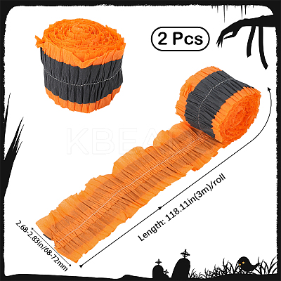 Handmade Garland Crepe Paper Roll DIY-WH20063-016C-1