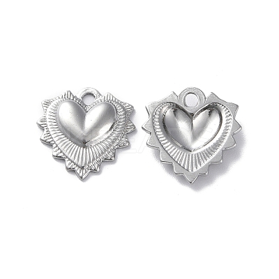 Non-Tarnish 304 Stainless Steel Pendants STAS-P324-04P-1