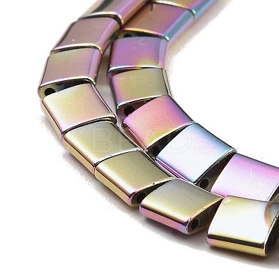 Electroplated Non-magnetic Synthetic Hematite Beads Strands G-G089-B02-13-1