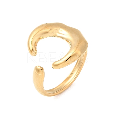 304 Stainless Steel Cuff Rings for Women RJEW-B137-02G-03-1