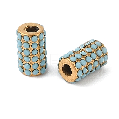 Ion Plating(IP) 304 Stainless Steel Beads STAS-NH0001-02G-08-1