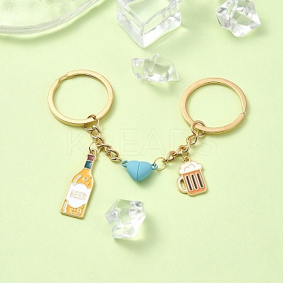 Alloy Enamel Keychain KEYC-YW00130-06-1