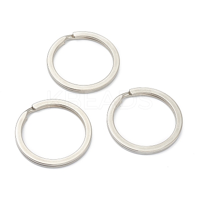 Tarnish Resistant 304 Stainless Steel Keychain Clasp Findings LS-STAS-B012-02E-P-1