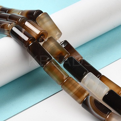 Natural Agate Beads Strands G-H295-E01-07-1