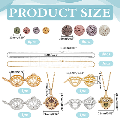 DIY Necklaces Making Kit DIY-ME0001-47-1