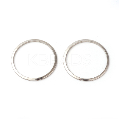 Tarnish Resistant 201 Stainless Steel Linking Rings STAS-F192-001P-02-1