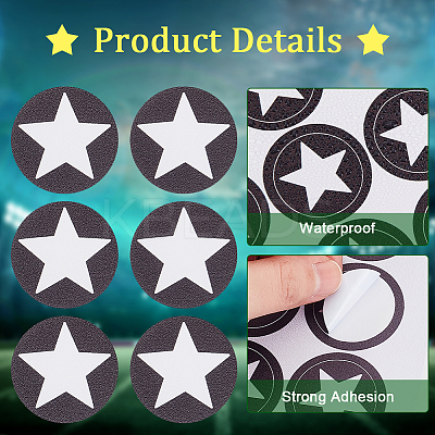 PVC Plastic Waterproof Stickers DIY-WH0386-18B-1
