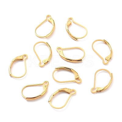 304 Stainless Steel Leverback Earring Findings LS-X-STAS-K233-04G-1
