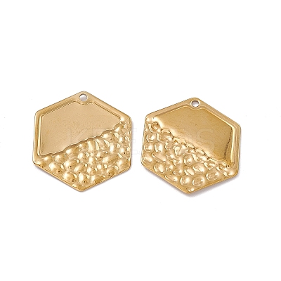 Ion Plating(IP) 304 Stainless Steel Pendants STAS-B031-39G-1