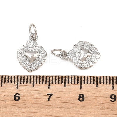 Brass Charms KK-H292-57B-P-1