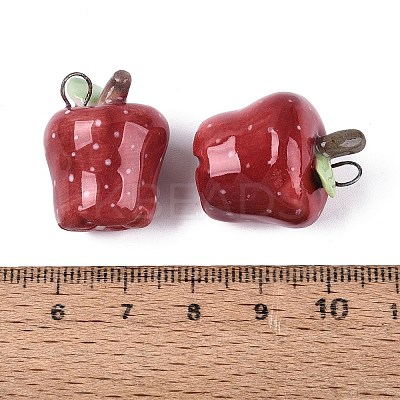 Handmade Porcelain Pendants PORC-N013-16A-1