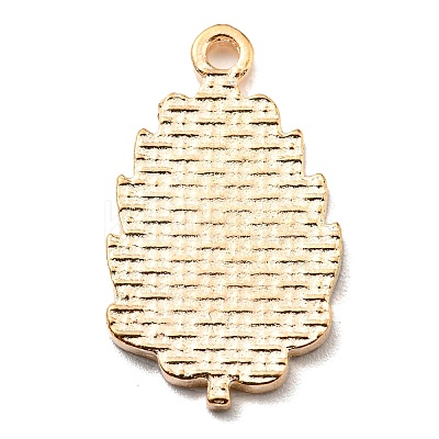 Thanksgiving Day Alloy Enamel Pendants ENAM-D060-01G-KCG-1