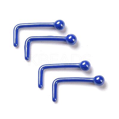 Hypoallergenic Bioceramics Zirconia Ceramic Nose Studs AJEW-Z014-02A-1