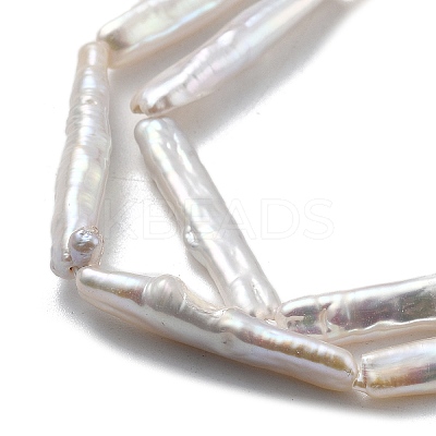 Natural Baroque Keshi Pearl Beads Strands PEAR-P064-05C-02A-1