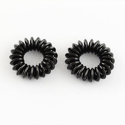 Telephone Cord Elastic Hair Ties OHAR-R116-08-1
