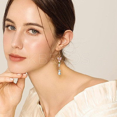 Alloy Enamel Pendants ENAM-NB0001-35LG-1