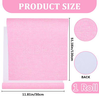 DIY Imitation Linen Fabric SENE-WH0003-37A-25-1