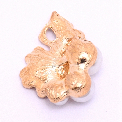 Alloy Cabochons Accessories with Enamel FIND-TAC0001-19A-1