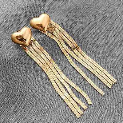 304 Stainless Steel Stud Earrings EJEW-Z098-02G-1