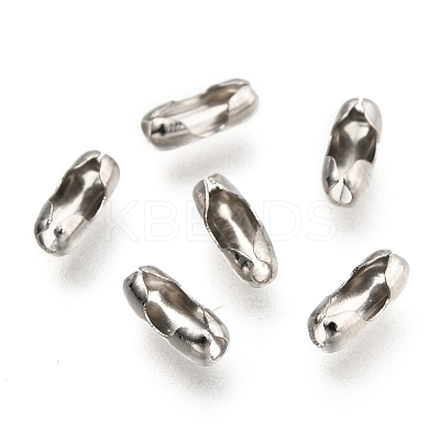 Non-Tarnish 304 Stainless Steel Ball Chain Connectors STAS-k121-01C-P-1