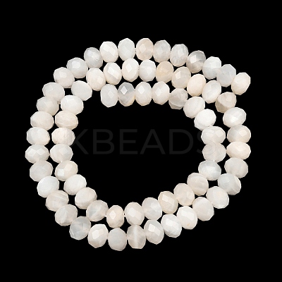Natural White Moonstone Beads Strands G-C259-A42-5x8mm-1