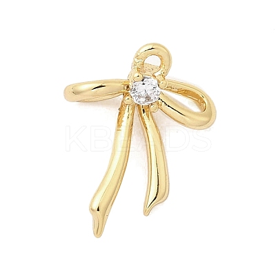 Brass Micro Pave Cubic Zirconia Pendants KK-A275-19A-G-1