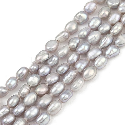 Natural Cultured Freshwater Pearl Beads Strands PEAR-P064-20E-04E-1