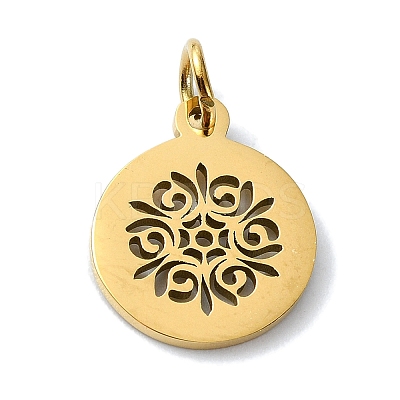 304 Stainless Steel Charms STAS-C097-46G-02-1