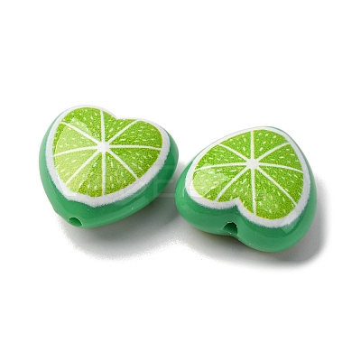 Opaque Acrylic Beads X-MACR-V001-01A-1