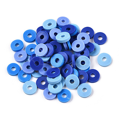 Handmade Polymer Clay Beads CLAY-T019-02B-31-1