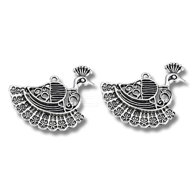 Tibetan Style Alloy Big Pendants TIBEP-N008-202-1