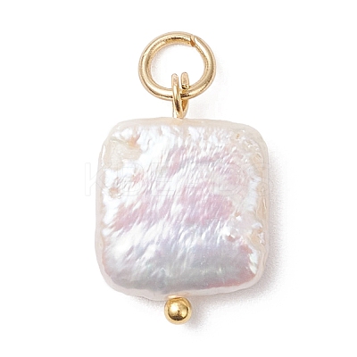 Natural Nucleated Pearl Keshi Pendants PALLOY-JF04626-01-1