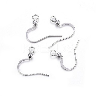 Tarnish Resistant 304 Stainless Steel French Earring Hooks LS-STAS-P210-18P-1