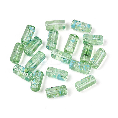 Picasso Transparent Glass Bugle Beads SEED-N010-02H-1