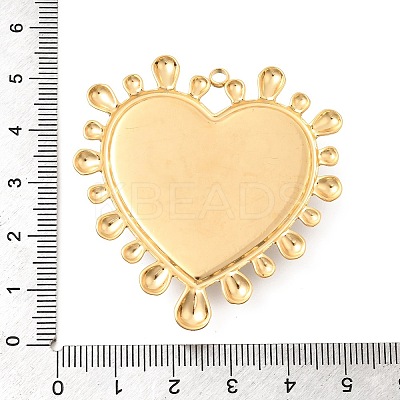 304 Stainless Steel Big Pendants X-STAS-H250-01GP-02-1