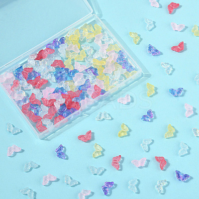 150Pcs 6 Colors Transparent Glass Beads Sets GLAA-YW0004-98-1